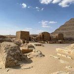 Saqqarah et de pyramide à degrés