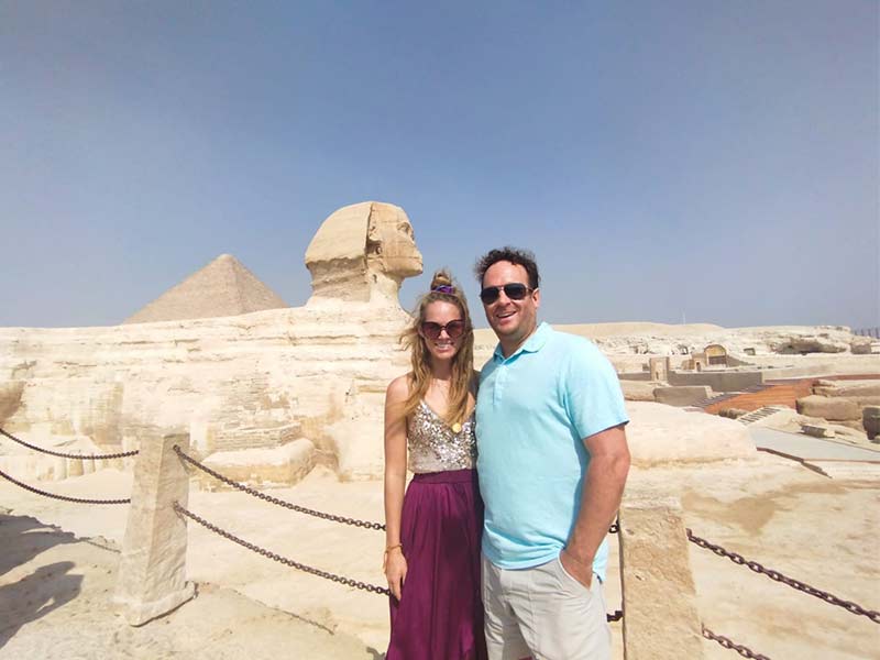 Excursion d&rsquo;une journée aux pyramides de Gizeh depuis le port de Sokhna